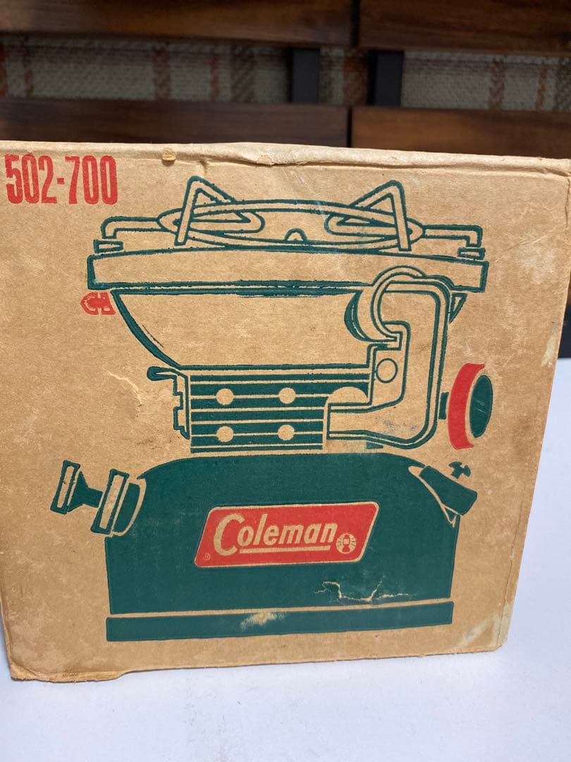 Coleman コールマン 502 stove 70年5月製　とてもきれい