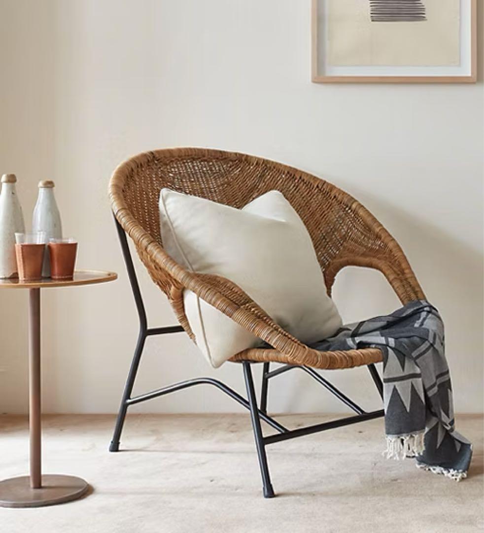 【美品】Kibiroi（キビロイ） ラタン椅子【週末限定値下げ中★】