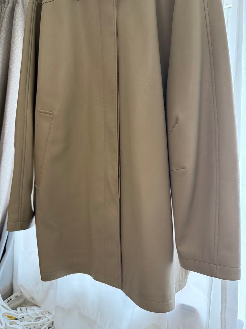 ※アンパンマン　ànuke エコレザーオーバージャケット【未使用タグ付き】