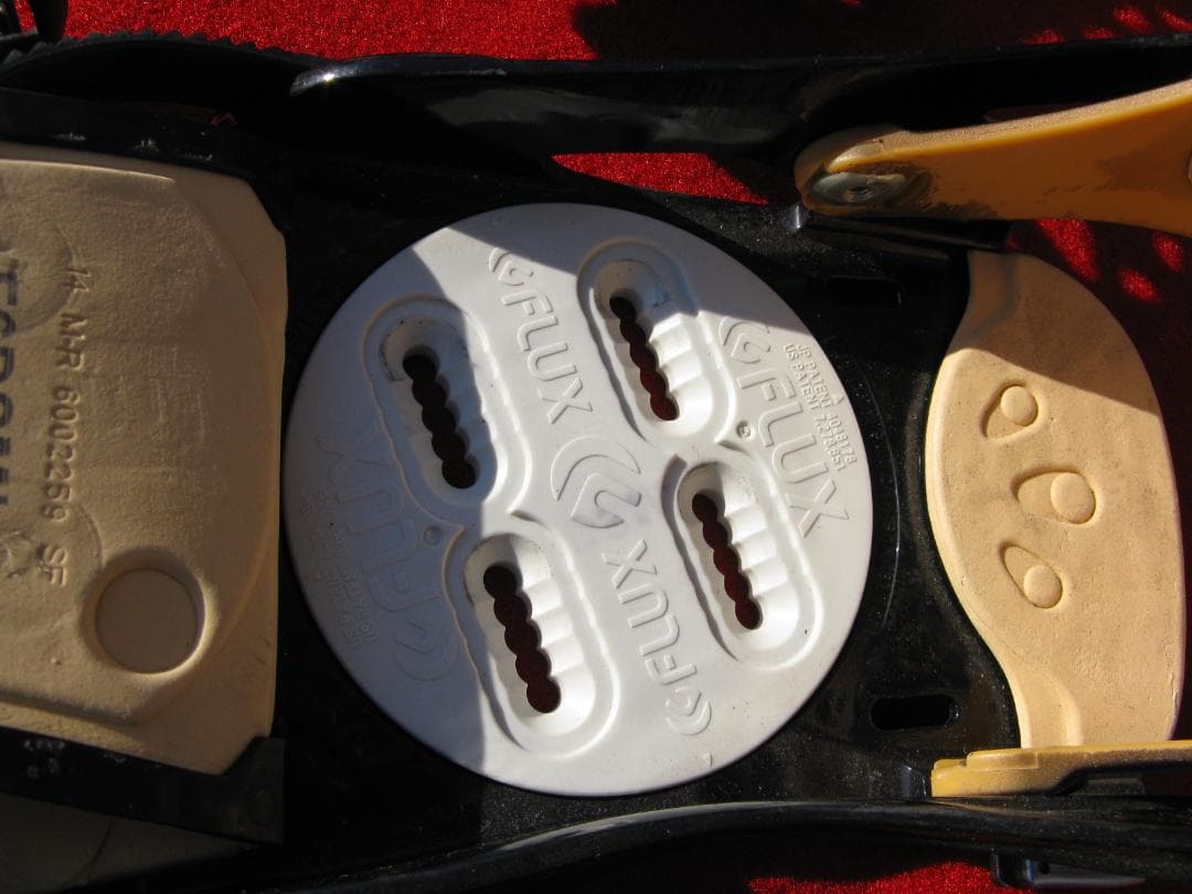 ★FLUX DS LTD ビンディング ブラック/オレンジ　M-L　フラックス