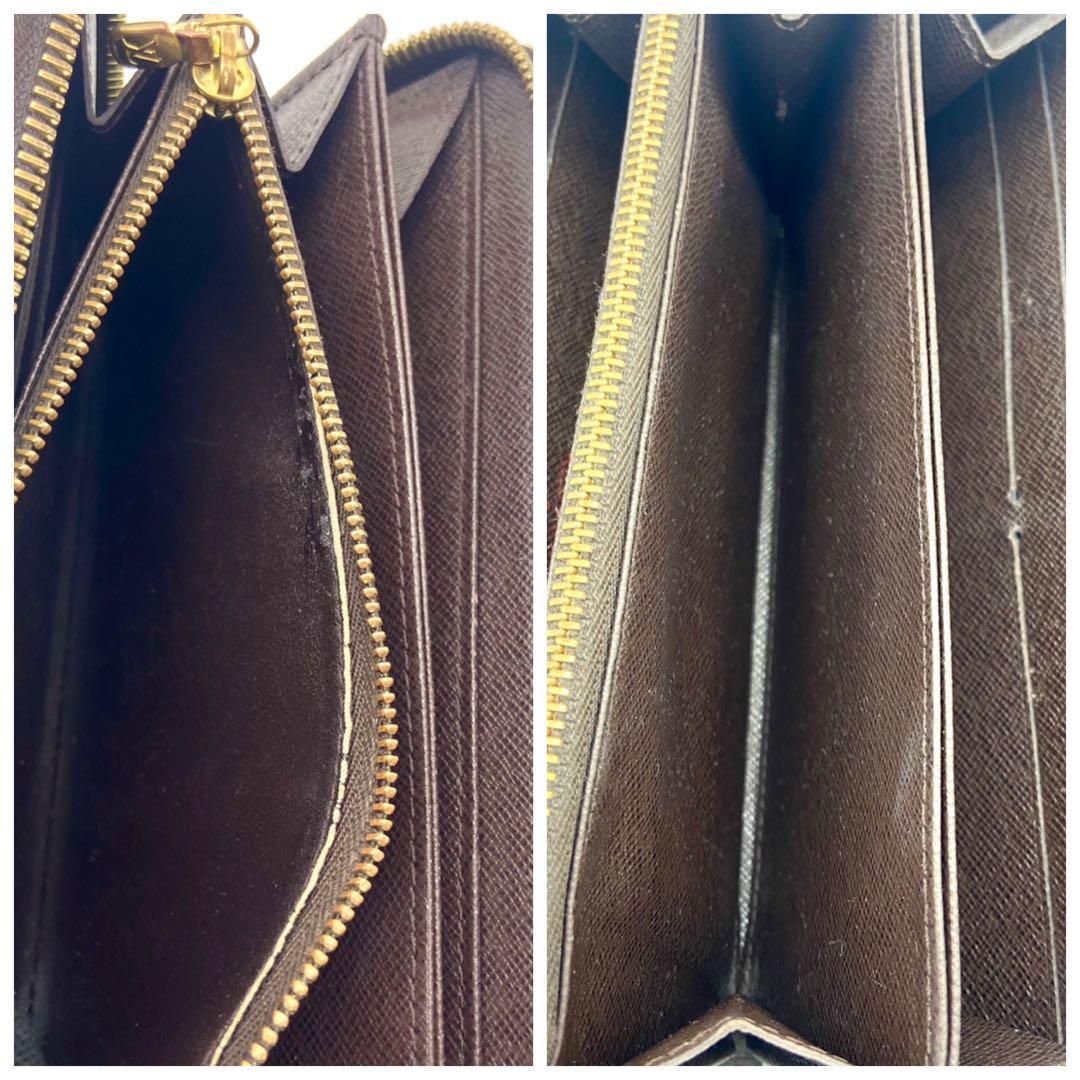 【超美品】ルイヴィトン　ダミエ　ジッピーウォレット　長財布