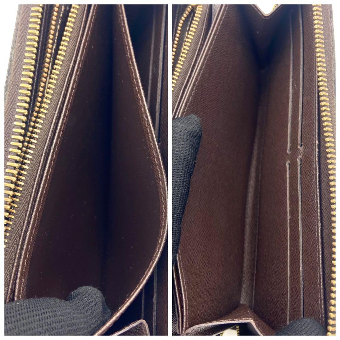 【超美品】ルイヴィトン　ダミエ　ジッピーウォレット　長財布