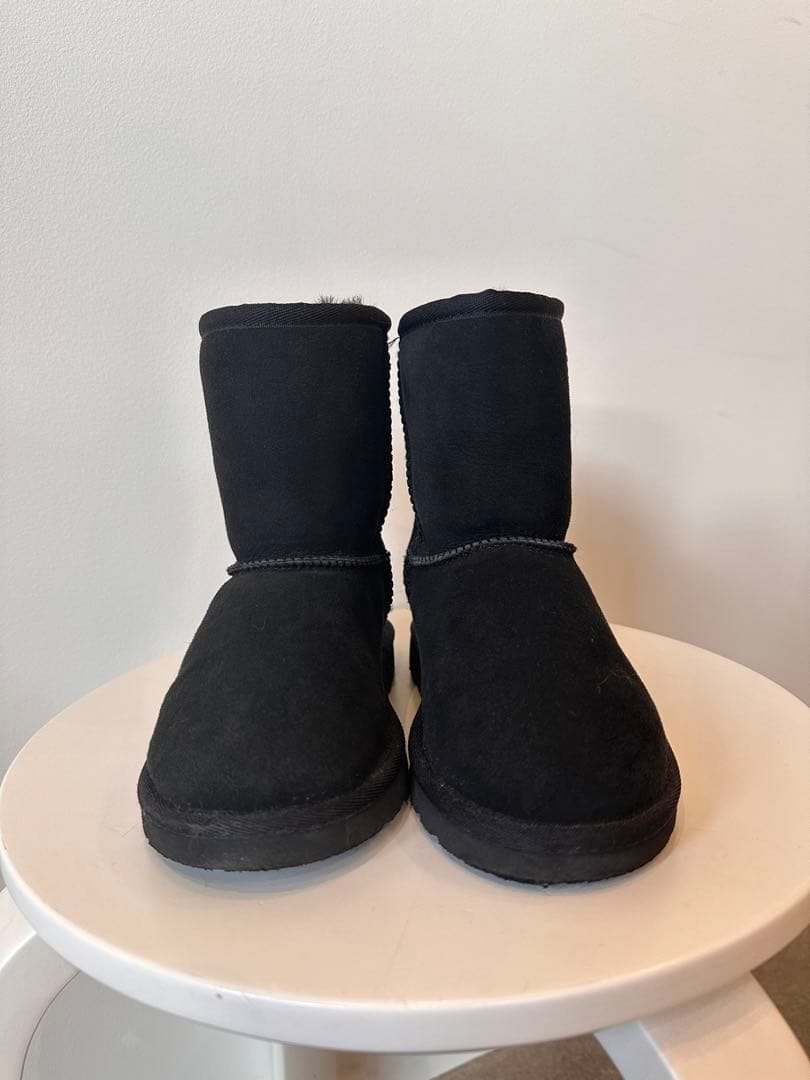 UGG ムートンブーツ　19.5cm 黒