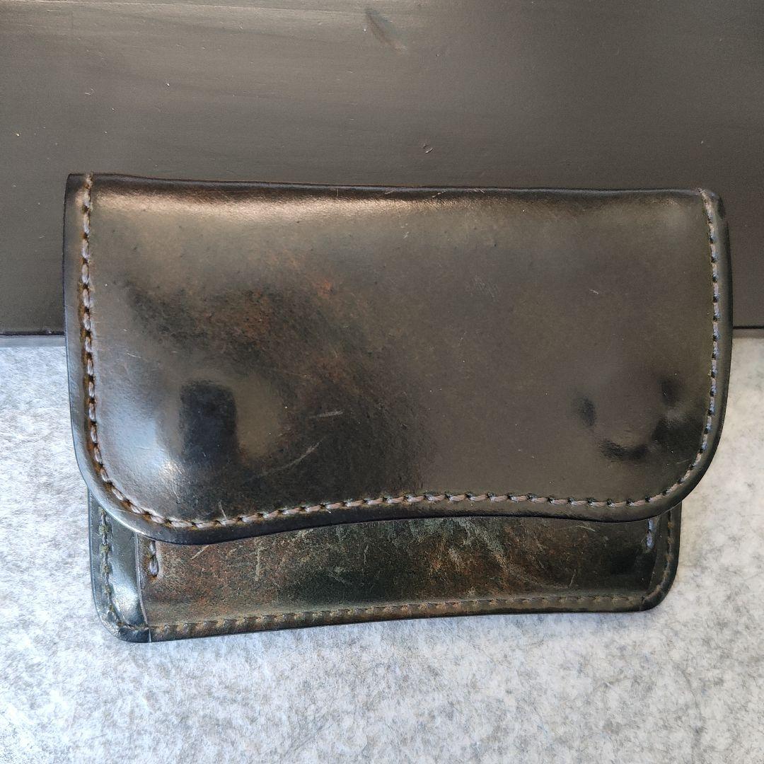 春値下げ【希少】ワイルドスワンズ　 タング　コードバン 　マーブルブラック