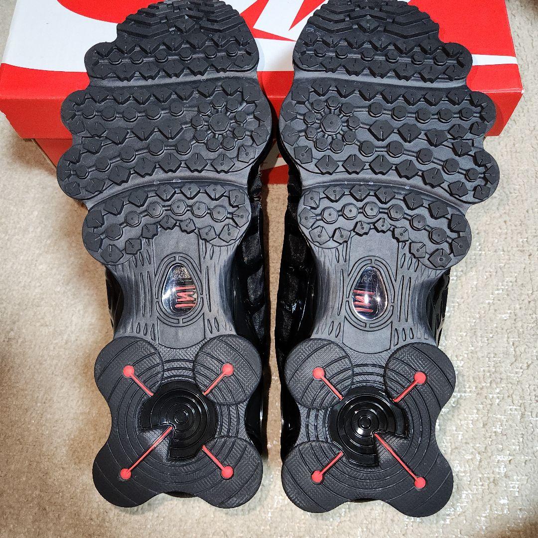 靴 Nike W Shox TL\"Black and Max Orange\"