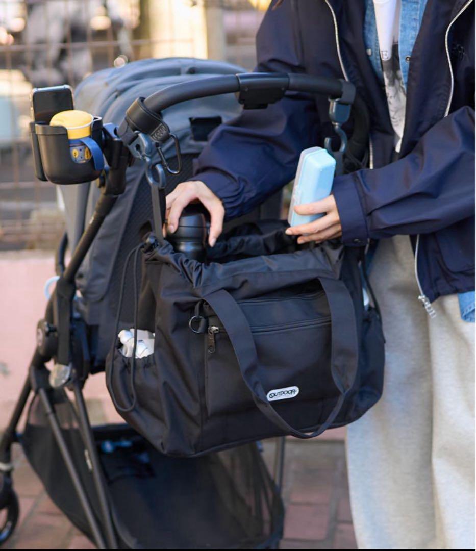 フリークスストア　マザーズバッグ　黒　ペアレンツバッグ