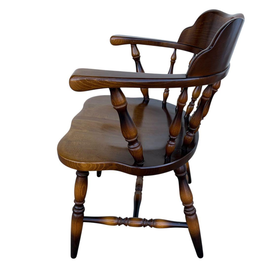 【極美品】飛騨産業 キツツキマーク ダイニングチェア