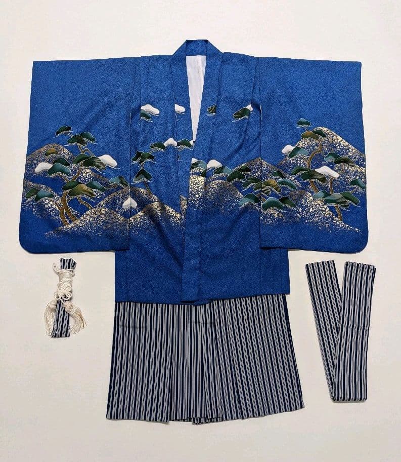 5歳 七五三 着物 男児　m10