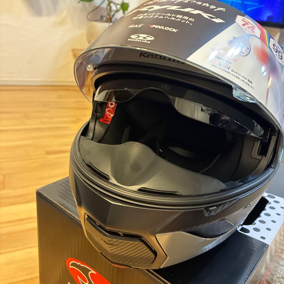 【新品未使用】カブト　システムヘルメット　リュウキ　S