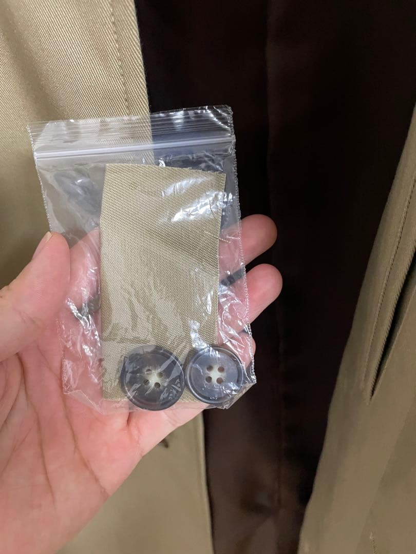 BEAMS HEARTベージュ トレンチコート