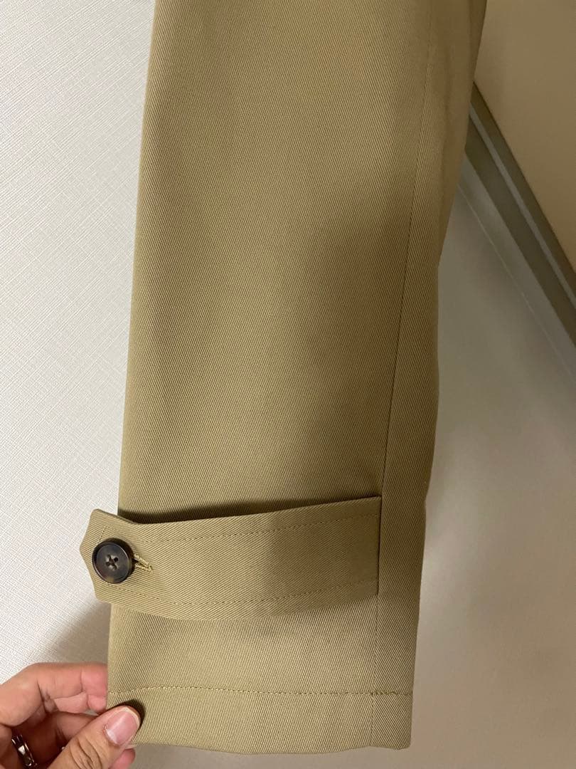 BEAMS HEARTベージュ トレンチコート