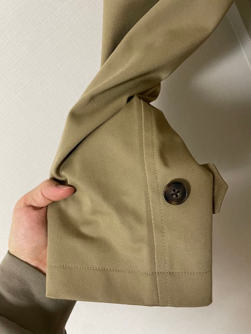 BEAMS HEARTベージュ トレンチコート