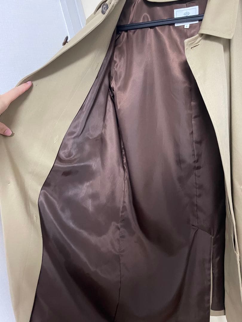 BEAMS HEARTベージュ トレンチコート