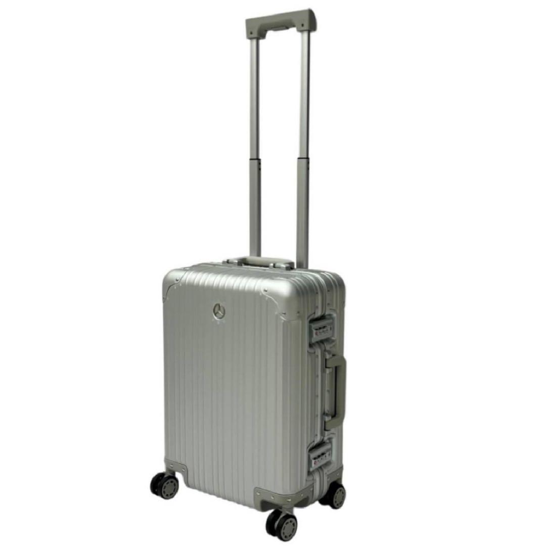 【未使用品】　メルセデスベンツ　キャリーケース　スーツケース　アルミニウム　4輪