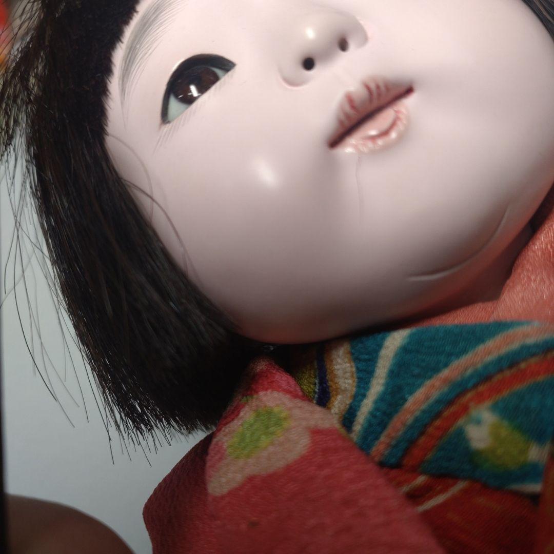 幼人形古布一対・松乾斎東光作