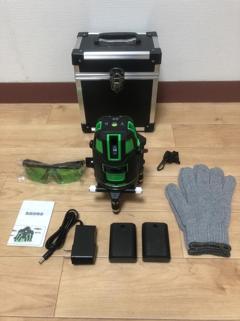 5ライン6点　グリーンレーザー墨出し器墨出し機水準器測定器水平器墨出器/高精度