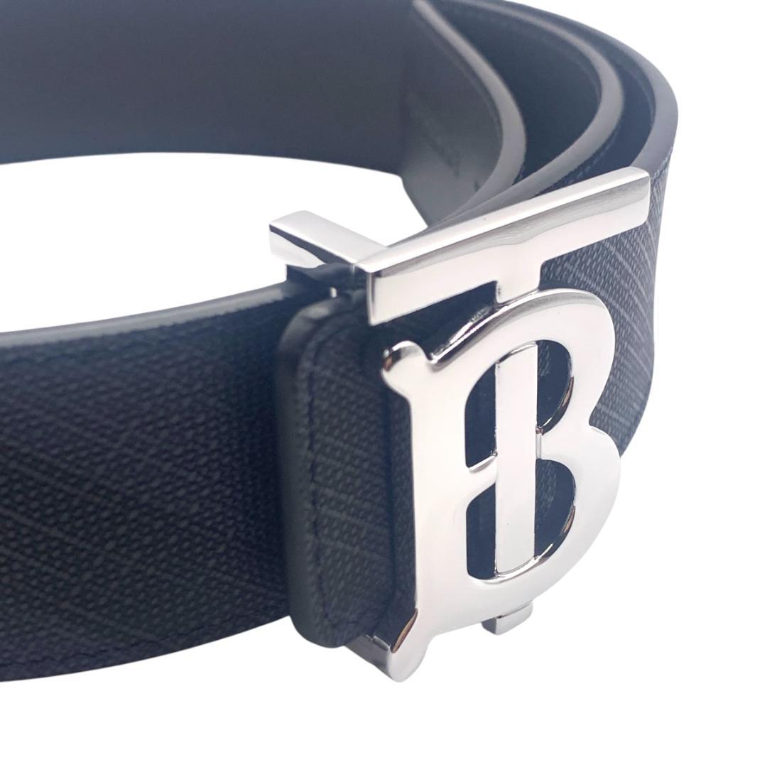 美品★Burberry　バーバリー　ベルト　リバーシブル95-105cm