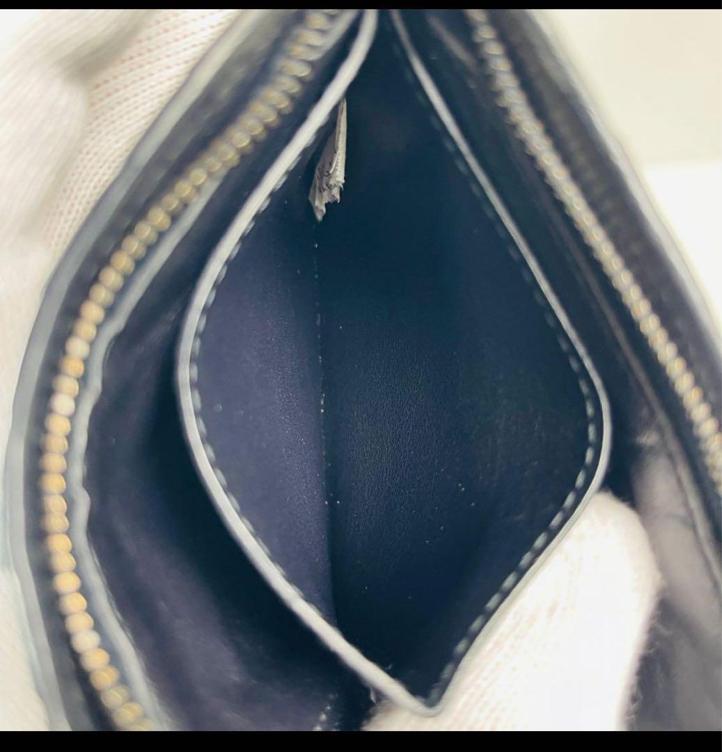 Bottega Veneta ボッテガヴェネタL字コンパクト財布レザー黒