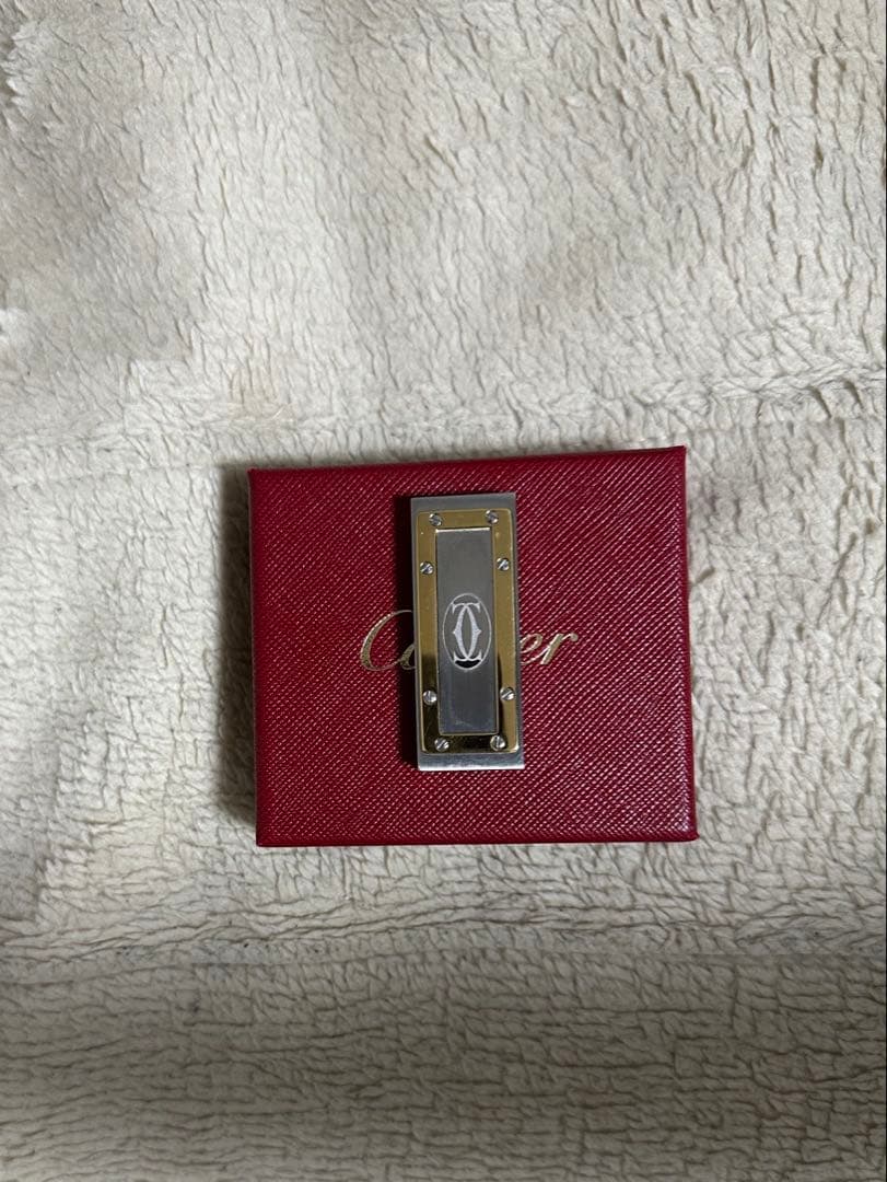 【最終値下げ】Cartier カルティエ　マネークリップ