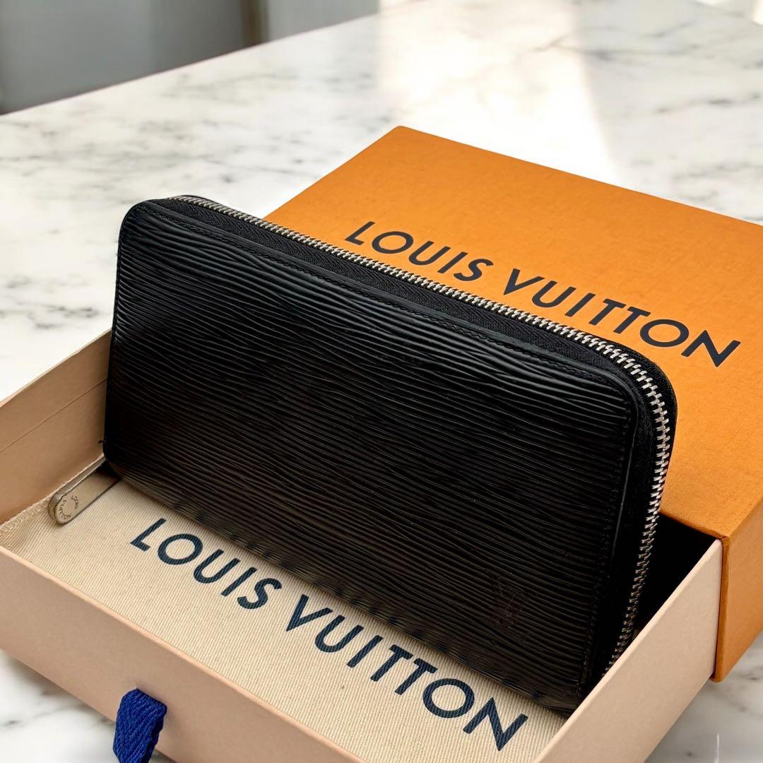 新型✨IC搭載✨ルイヴィトン エピ ジッピーウォレット ノワール 長財布 黒