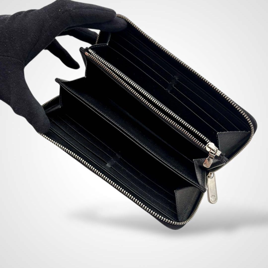 新型✨IC搭載✨ルイヴィトン エピ ジッピーウォレット ノワール 長財布 黒