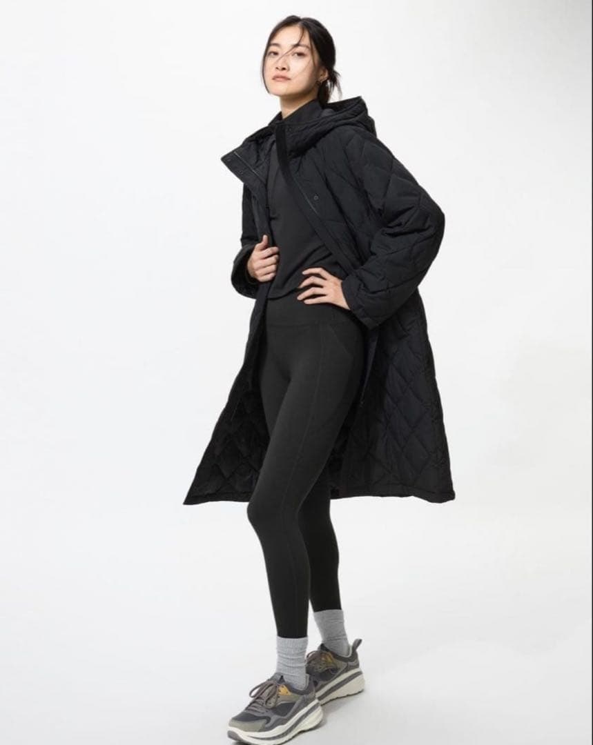 【即日発送‼️】ユニクロ パフテックロングコートリラックスフィット XS