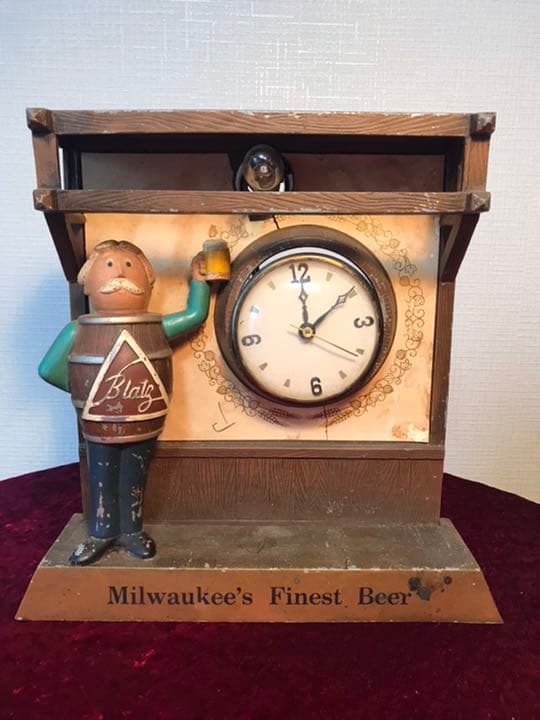 新春値下‼︎ Milwaukee’s Finest Beer アンティーク時計
