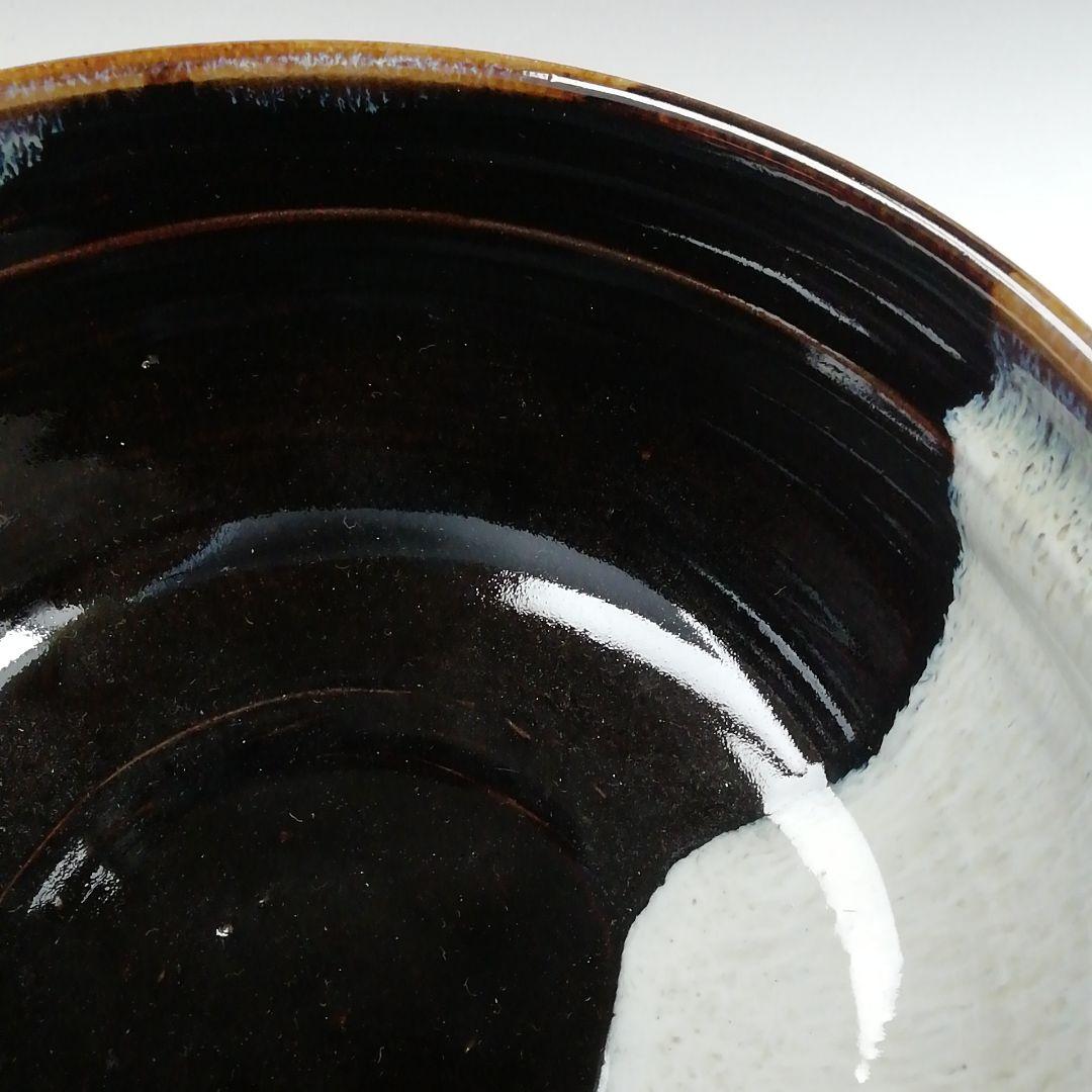 Ｗ３８　建水　『曜変　建水』『味舌隆司 造』　共箱　茶道具