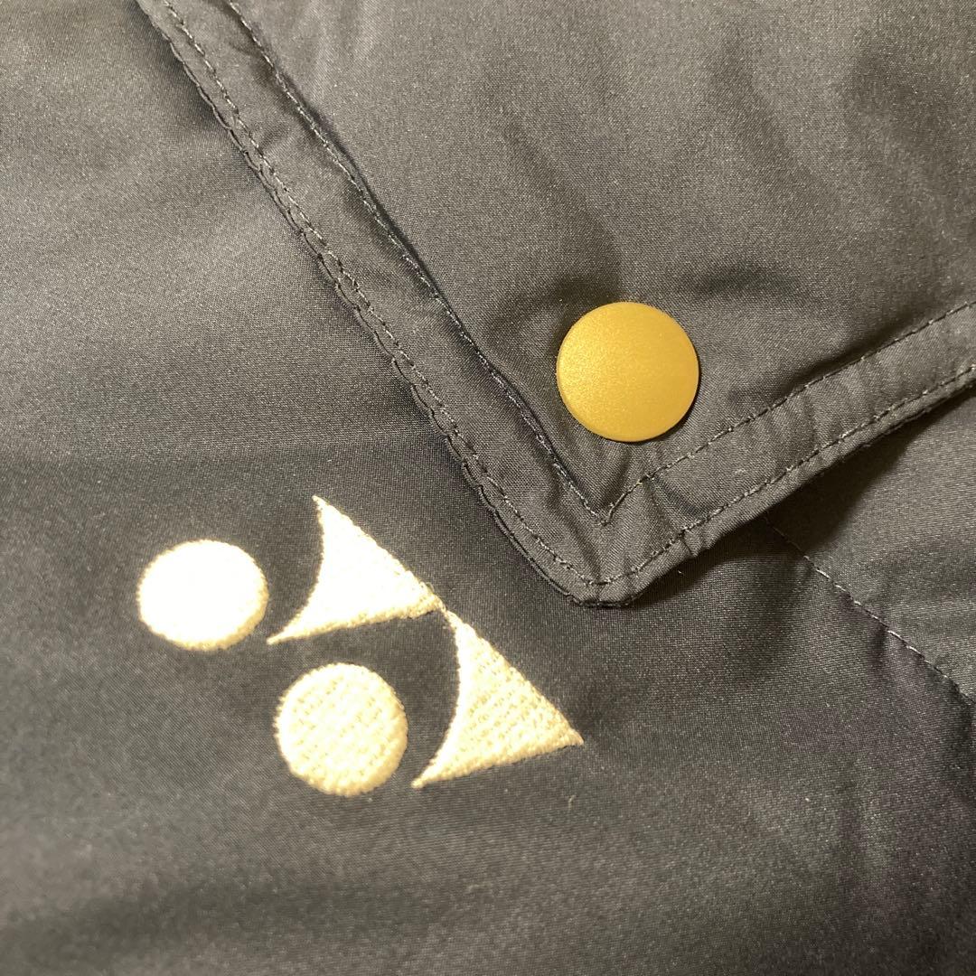 YONEX★ユニ中綿ハーフコート紺SS★ベンチコート防寒ソフトテニスバドミントン