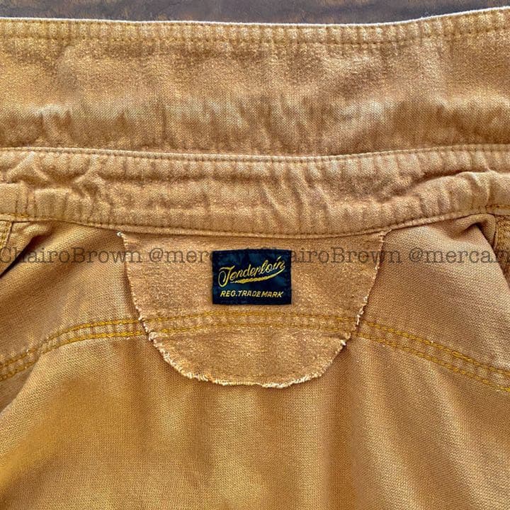 に*ー様 TENDERLOIN T-LABOR SHIRT シャモアクロス シャ