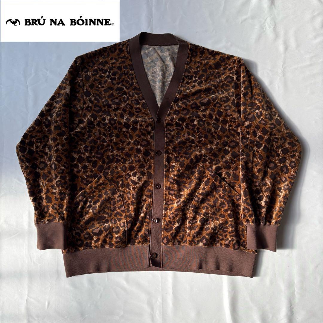 BRU NA BOINNE ブルーナボイン レオパンダカーデェ 豹柄 レオパード