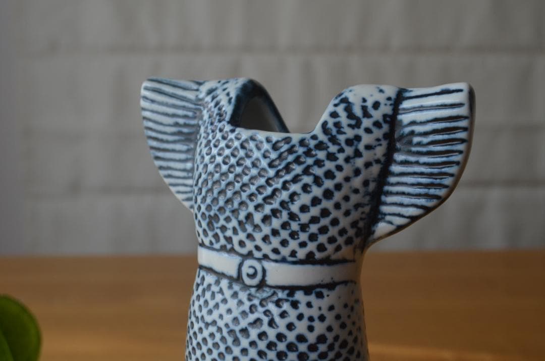 希少●リサラーソン●ワードローブ/ドレス●ロールストランド製　花瓶 ベース 花器