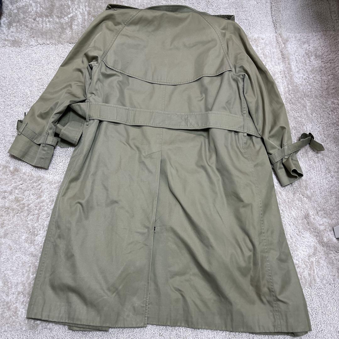 Burberrys カーキ トレンチコート ライナー ベルト付 ノバチェック