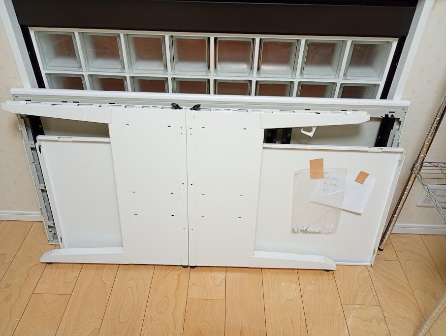 TOYOSTEEL シンプルデスク ホワイト