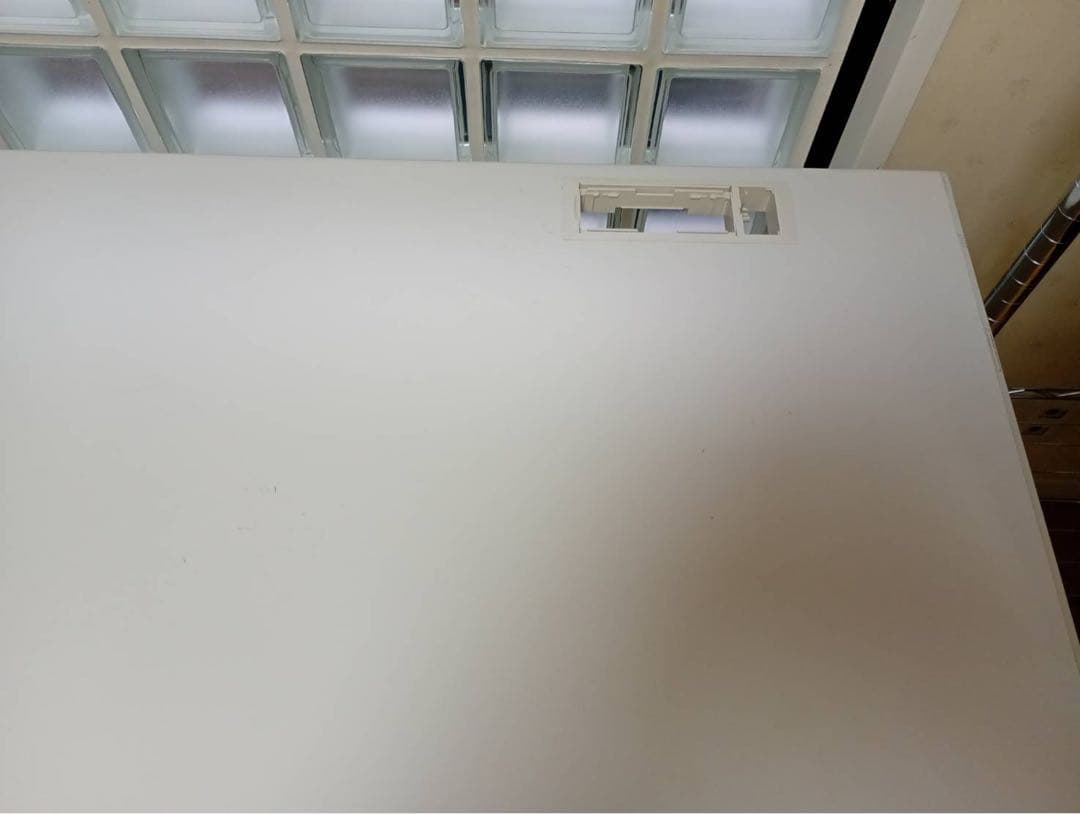 TOYOSTEEL シンプルデスク ホワイト