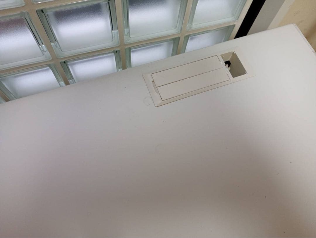 TOYOSTEEL シンプルデスク ホワイト