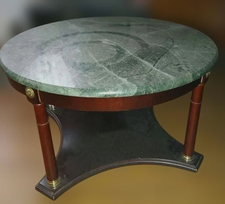 【専用】大理石　テーブル　直径約73㎝