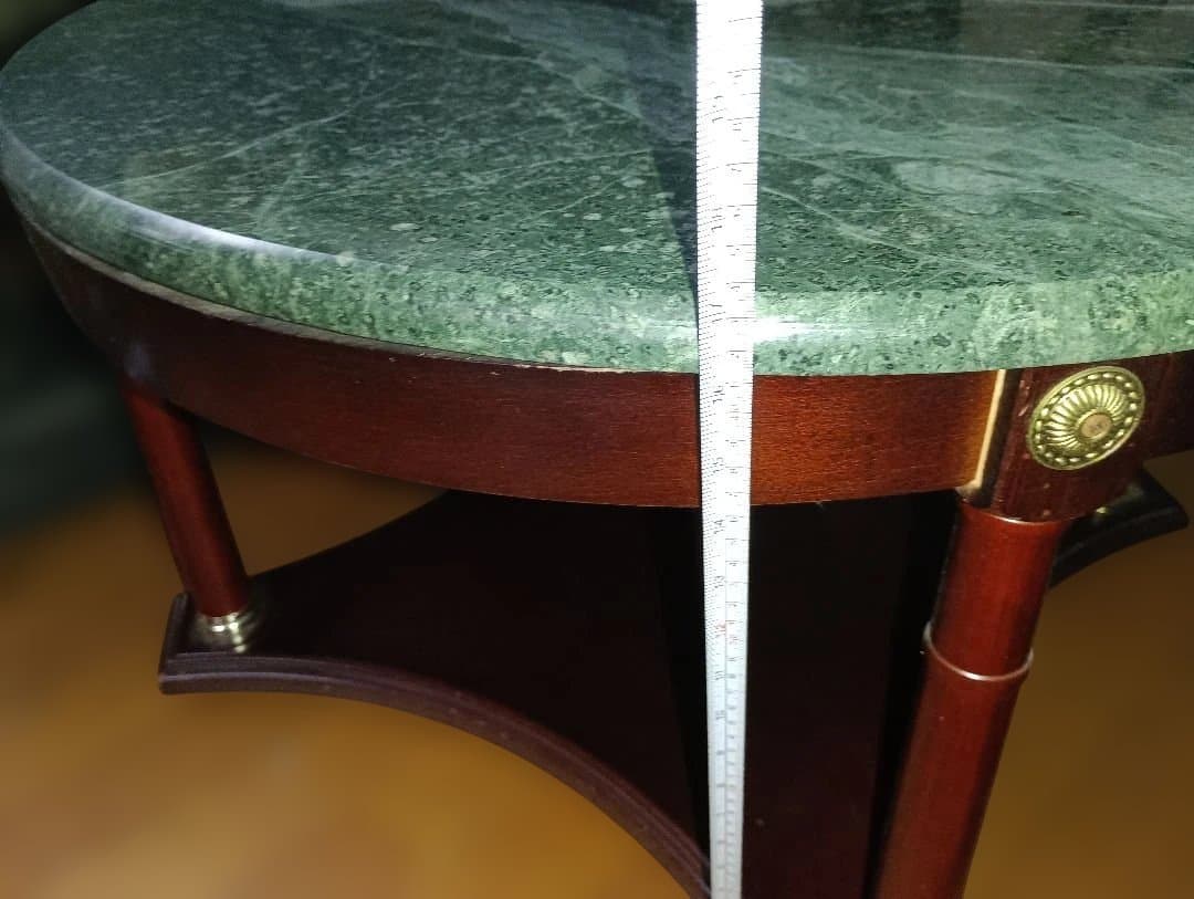 【専用】大理石　テーブル　直径約73㎝