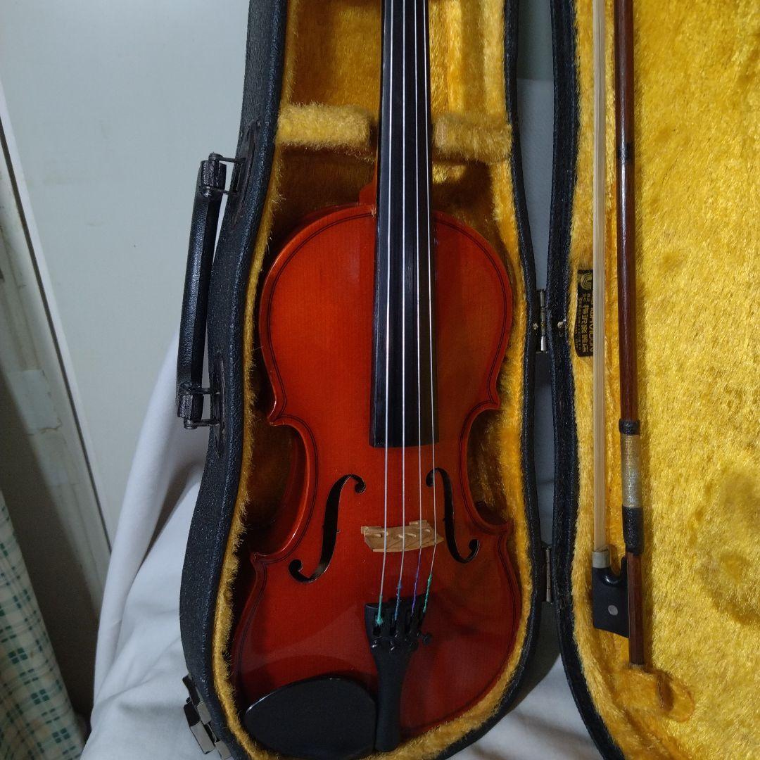 ♥5才前後の子供用♥木曽スズキバイオリン1/8♥品番150♥弓ケ―ス松脂肩当て付