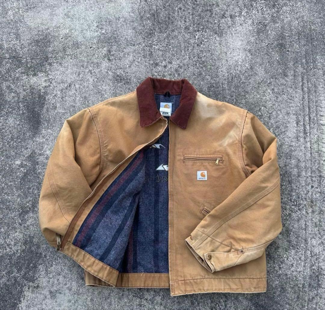 ま*さ様 【ヴィンテージUSA製】Carhartt デトロイトジャケット　L 企