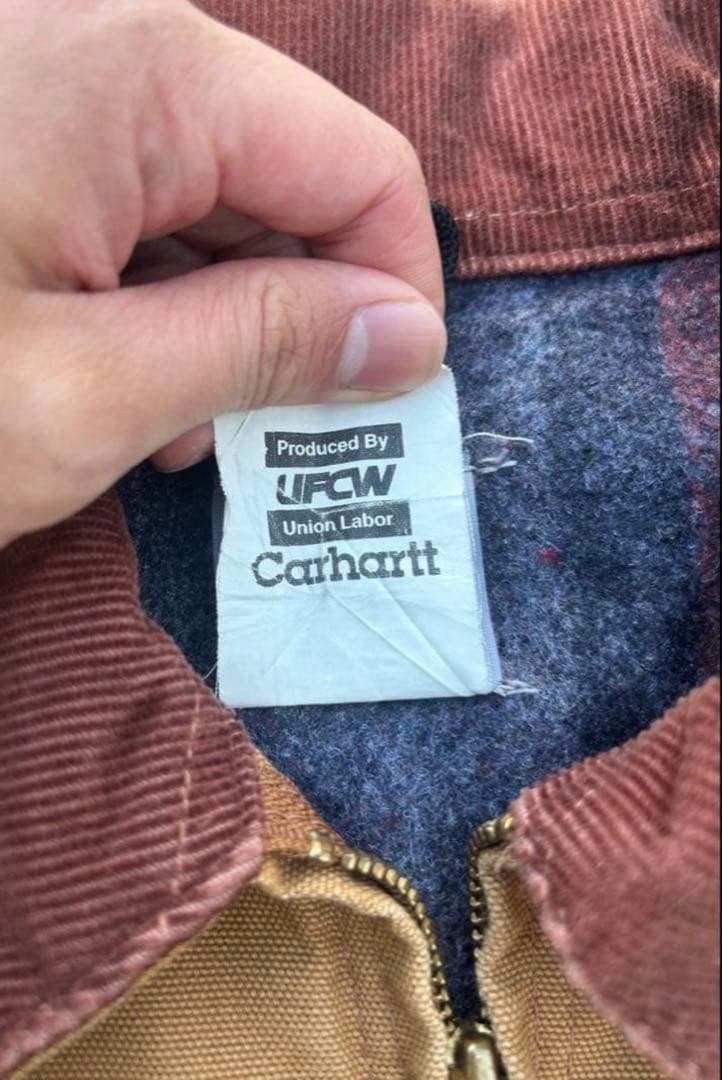 ま*さ様 【ヴィンテージUSA製】Carhartt デトロイトジャケット　L 企