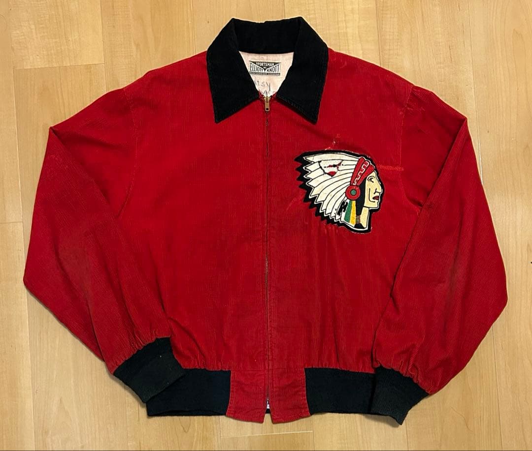 50s〜60s インディアン　コーデュロイジャケット