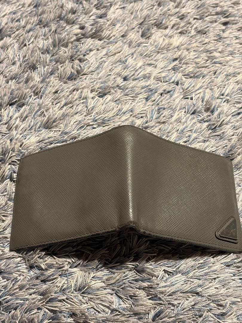 PRADA プラダ 二つ折り財布 2M0738 サフィアーノ ギャラ有