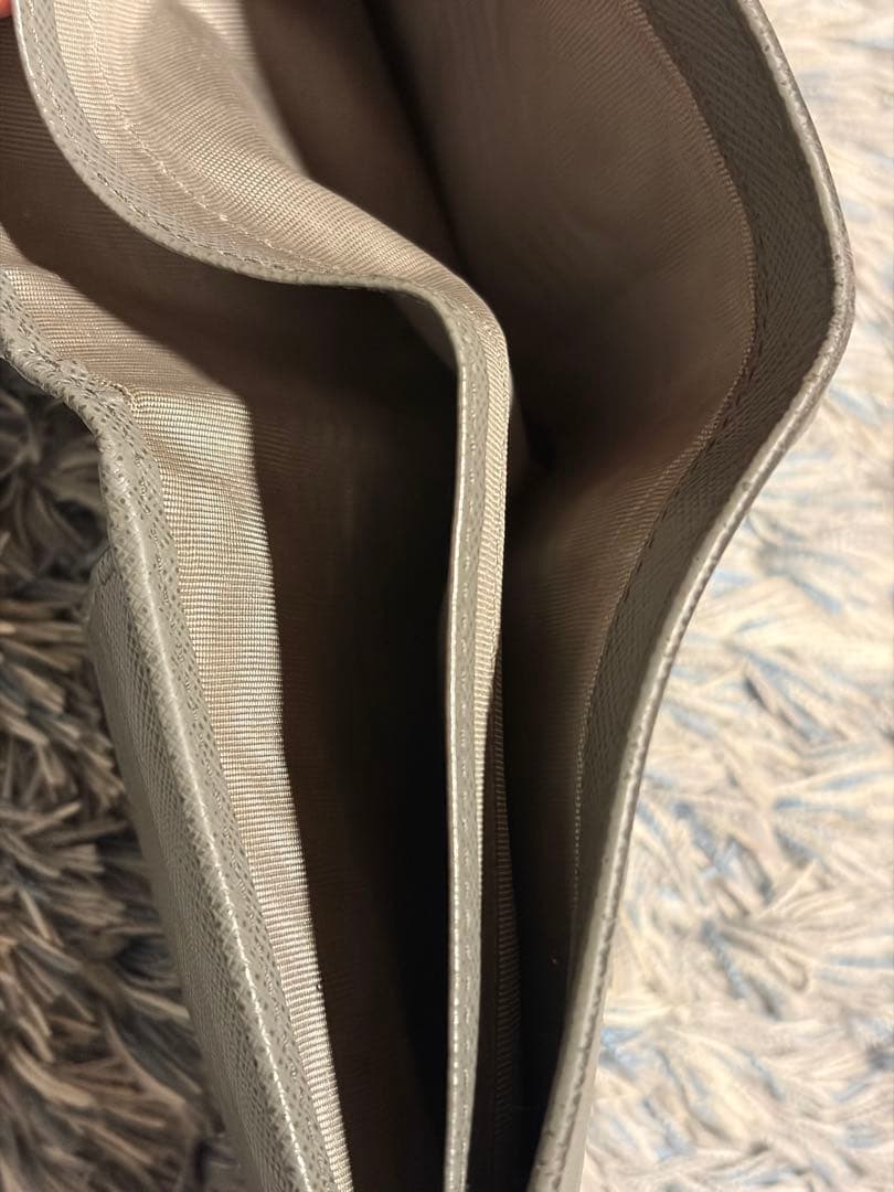 PRADA プラダ 二つ折り財布 2M0738 サフィアーノ ギャラ有