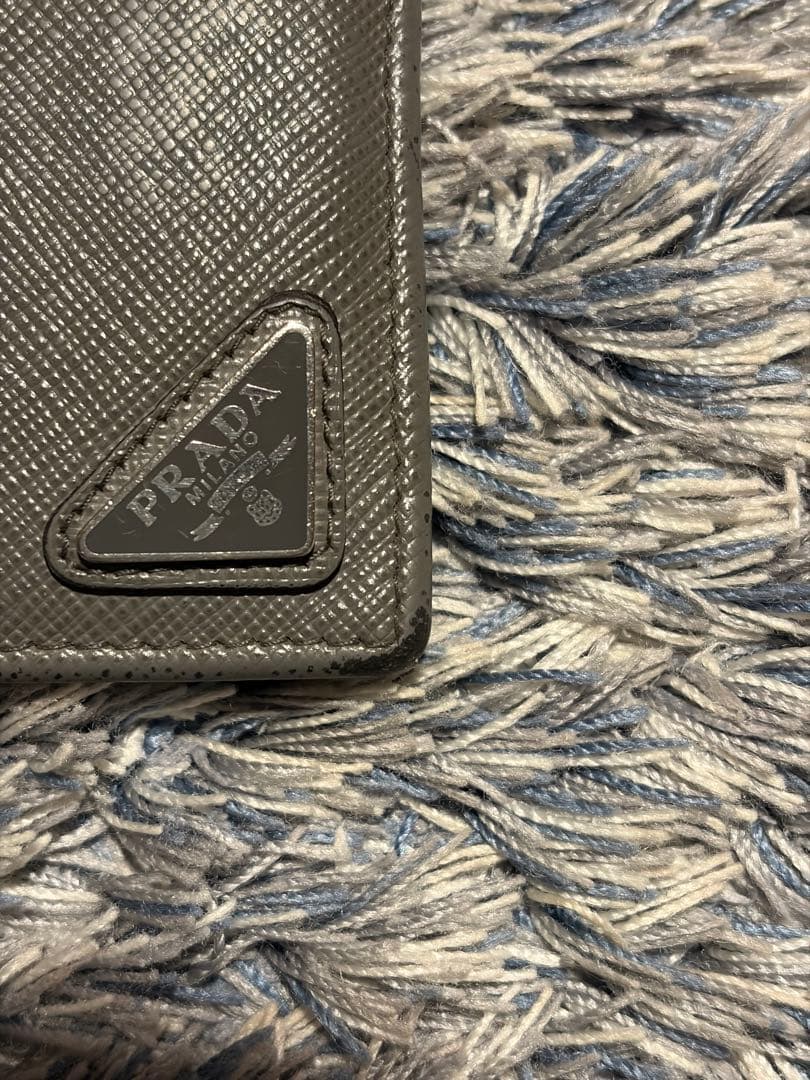 PRADA プラダ 二つ折り財布 2M0738 サフィアーノ ギャラ有