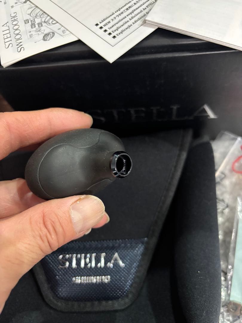 【極美品】シマノ　22ステラsw 10000hg 新品ゴメクサス　ハンドルノブ