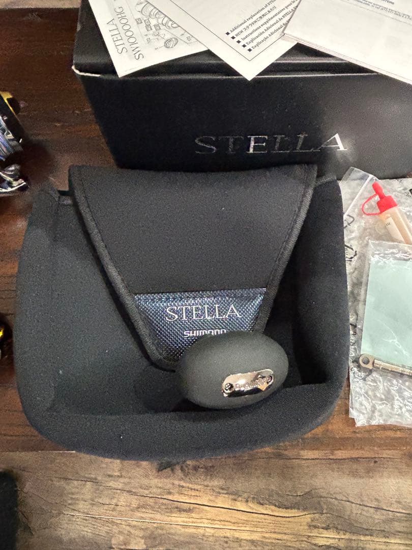 【極美品】シマノ　22ステラsw 10000hg 新品ゴメクサス　ハンドルノブ