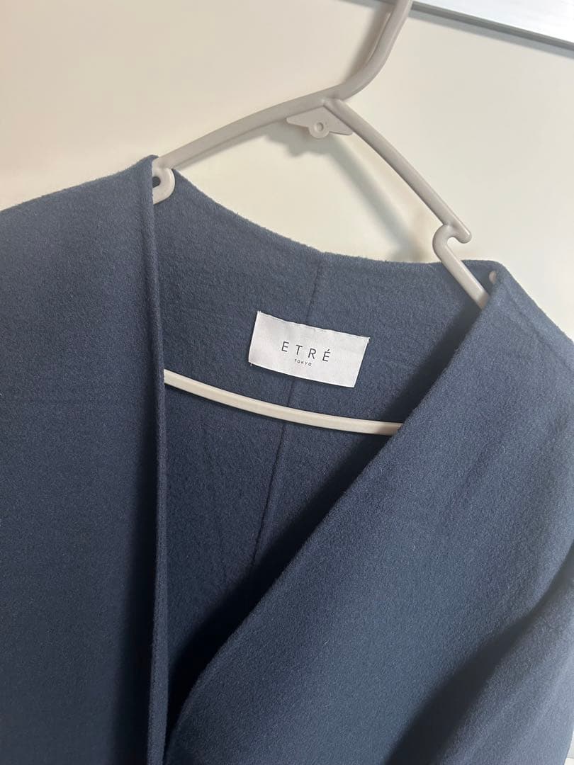 【ETRE TOKYO】フーディーストール リバーコート