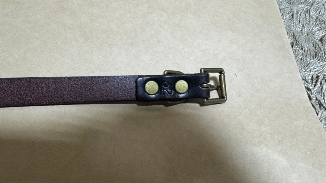 HTC/END ONLY SN33 STONE 0.75 スタッズ ナローベルト