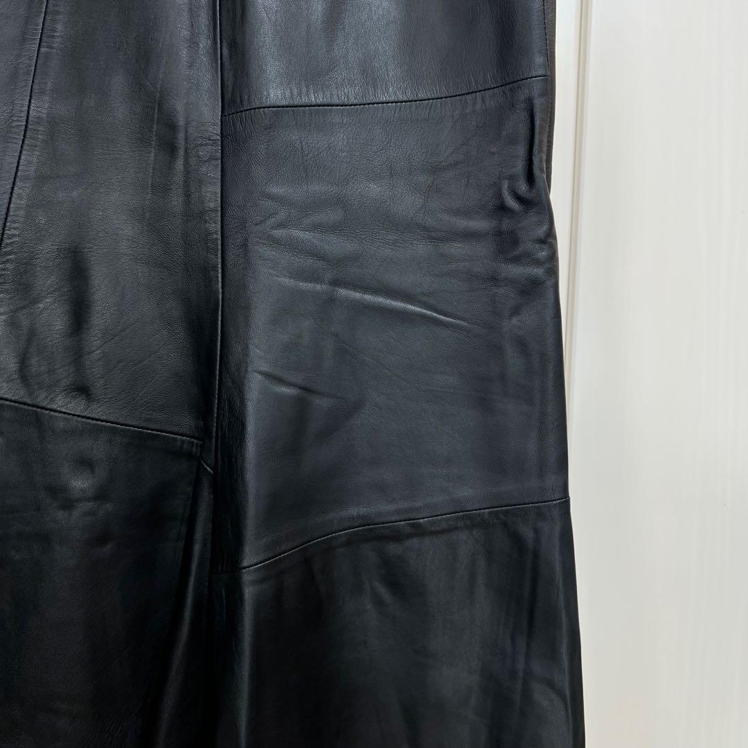 JUNYA WATANABE 00AW 再構築 シープレザー ロングスカート